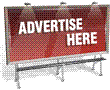 Advertise on our site icon