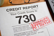 credit report approved graphic