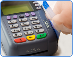 Credit card processing at small business