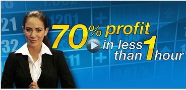 Binary Options - 70% in less than 1 hour.