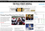 The Wall Street Journal website